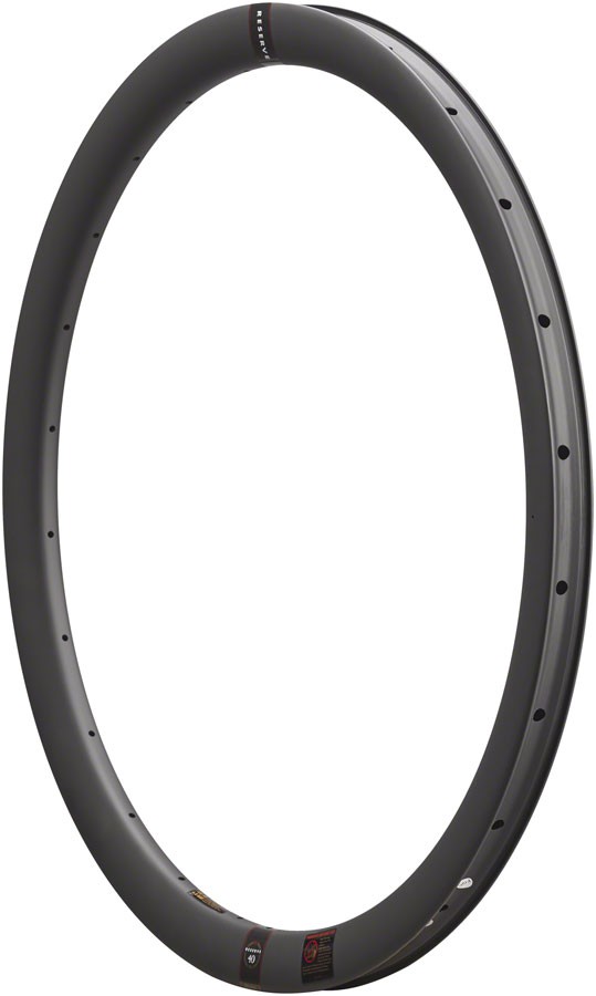 Reserve 40 Carbon Wheelset 700c Disc Tubeless-Ready Rim with 24H Drilling