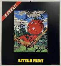 LITTLE FEAT In Concert 1978 Autographed Signed Vintage Promo Poster Full Band