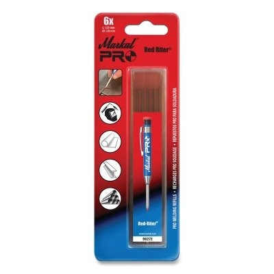 PRO Refill, Red-Riter Welding/Fabricating Marker, Red LA-CO Industries Inc