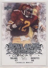 2011 Upper Deck College Football Legends Bowl Game Heroes Charles White fm0