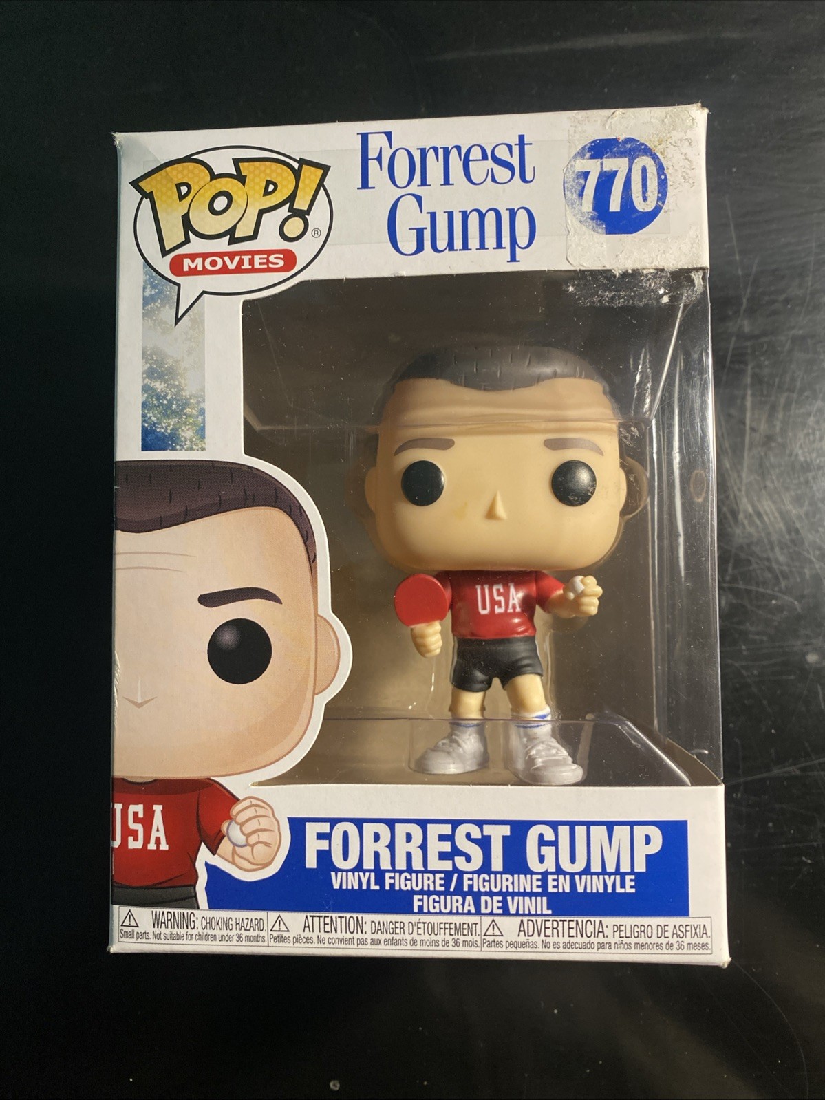 Funko Pop! Movies: Forrest Gump - Forrest Gump (Ping Pong)Vinyl Figure