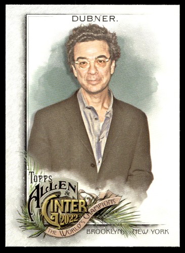 2022 Topps Allen & Ginter Stephen Dubner #284 - Afbeelding 1 van 2
