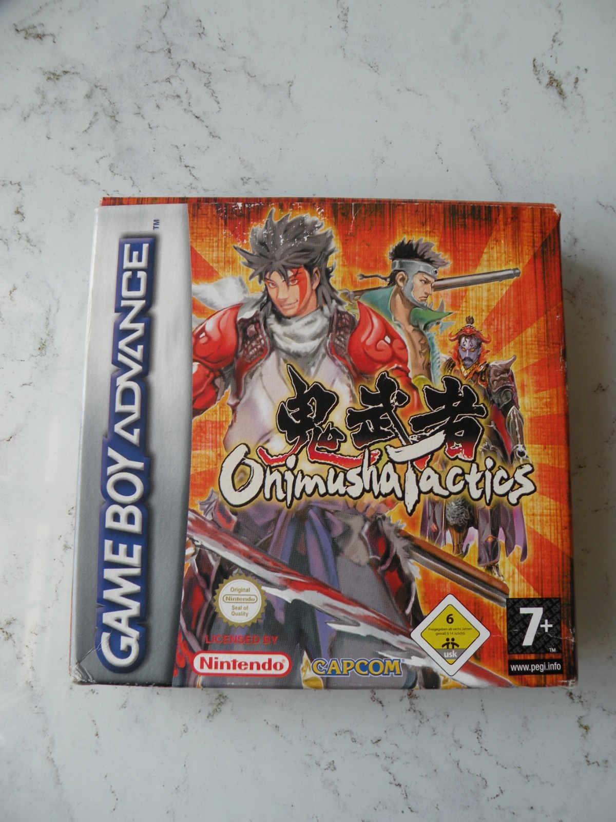 JEU ONIMUSHA TACTICS NINTENDO GAME BOY ADVANCE GBA COMPLET CIB