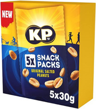 KP Nuts SPICY CHILLI Flavour Peanuts 225g Pack - Roasted until golden for the pe