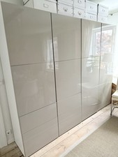 Besta Tür Türen Hochglanz Beige Taupe (15 Stück Vorrätig) IKEA SELSVIKEN wie Neu