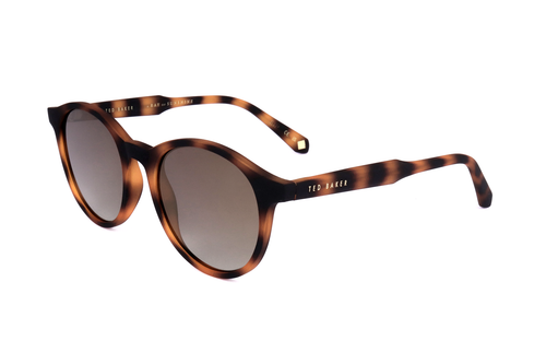 Lunettes De Soleil TED BAKER TB1697 101 - Monture Marron Tortoise - Taille 55/19/140 - Homme - Neuf Avec Étui