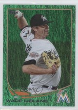 2013 Topps Emerald Foil Wade LeBlanc #524 0a1