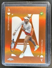 2025 Topps Chrome Peyton Stearns Aces RC Orange Refractor Rookie #/25