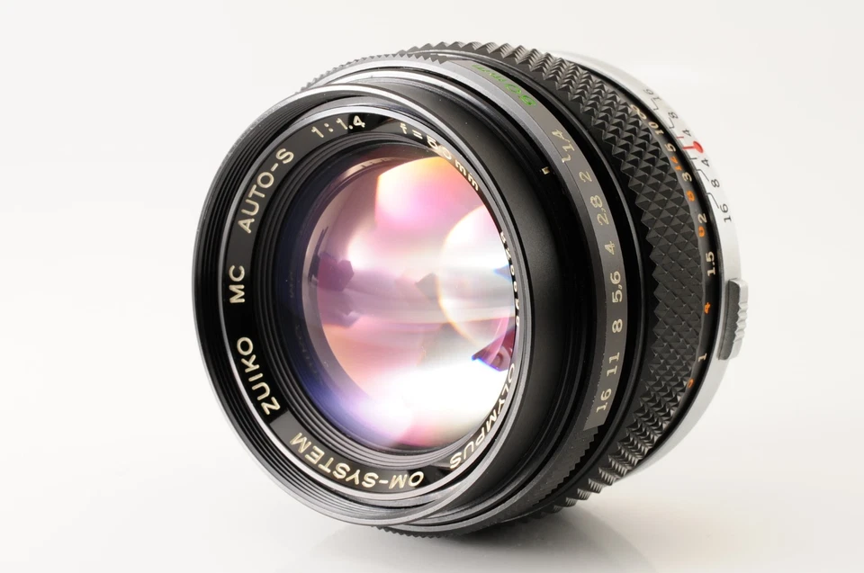 [QUASE EM PERFEITO ESTADO] Câmera de Filme Olympus OM-2 Preta G Zuiko Auto-S 50mm F/1.4 Do JAPÃO - Imagem 4 de 4