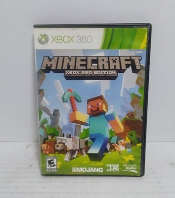 2013 MICROSOFT MOJANG MINECRAFT XBOX 360 EDITION TESTED WORKS!!!