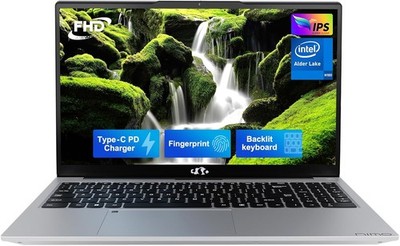 NIMO 15.6 IPS-FHD-Laptop Intel Pentium 4 Cores N100 8GB RAM 256GB SSD Backlit KB
