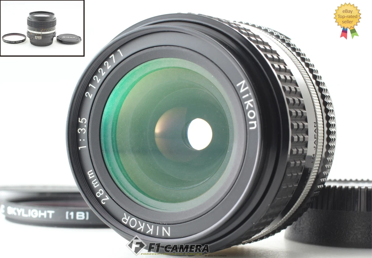 25+ Nikon f/3.5 Camera Lenses 28mm Focal for sale | Updated Oct 2026