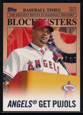 2012 Topps Albert Pujols #BB-1 Blockbusters