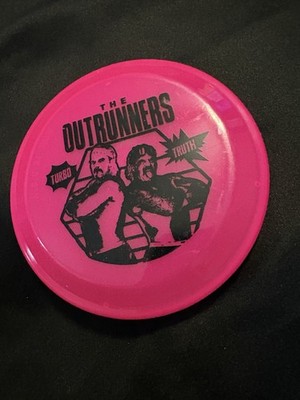 The Outrunners Truth & Turbo Mini Frisbee! AEW ROH WWE NXT TNA NWA CMLL AAA