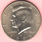2008D John F. Kennedy Half Dollar  Circulated Coin NIFC