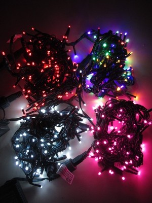 Wondershop LED Micro String Lights 9 MODE Solid Twinkle Multi White Red Pink NEW