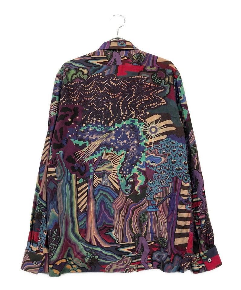 PAUL SMITH Dreamer Camisa Estampado Completo Talla: L Púrpura Hombres 283313 319S Foto 2 de 4