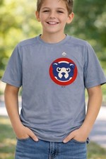 Chicago Cubs Youth T-Shirt Performance Cool Base 1984 Logo 12374