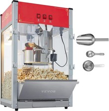 VEVOR Commercial Popcorn Machine, 12 Oz Kettle, 1440 W Countertop Popcorn Maker