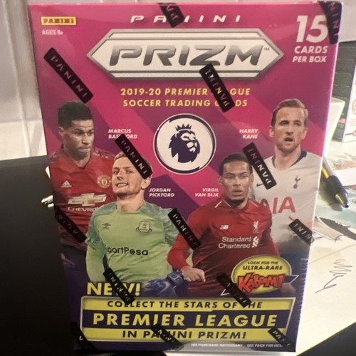 Caja bláster de fútbol de la Premier League inglesa Panini Prizm 2019-20 sellada - Imagen 3 de 4