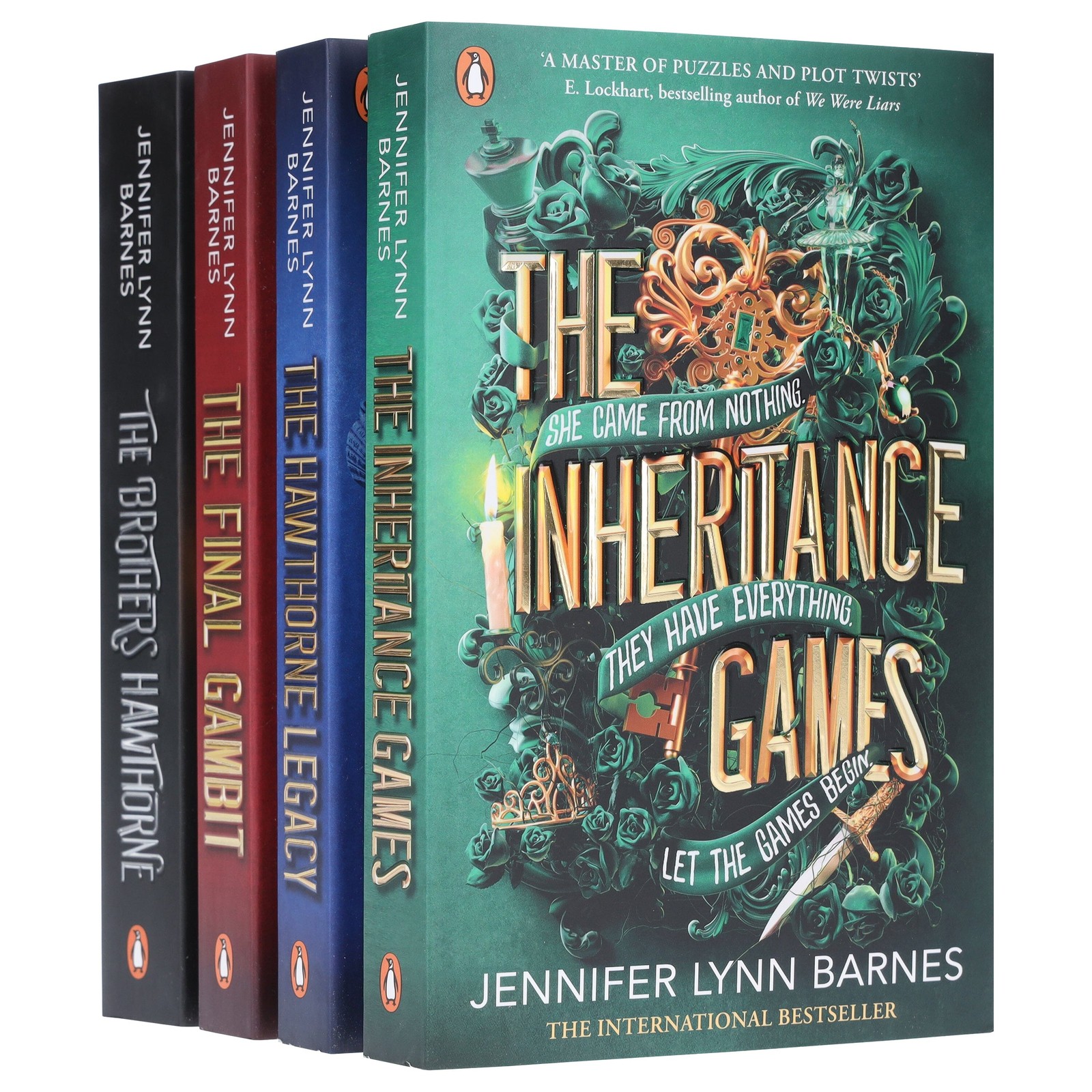 The Inheritance Games Series By Jennifer Lynn Barnes 4 Books - Ages 12-17 - PB - Image 2