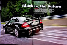 Sport Auto 03/2008 Mercedes CLK 63 AMG Coupe W209 Black Series mit 507PS im Supe