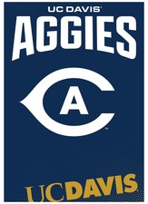 UC Davis Aggies Vintage Collegiate Poster – Offic. Lic. Wall Art