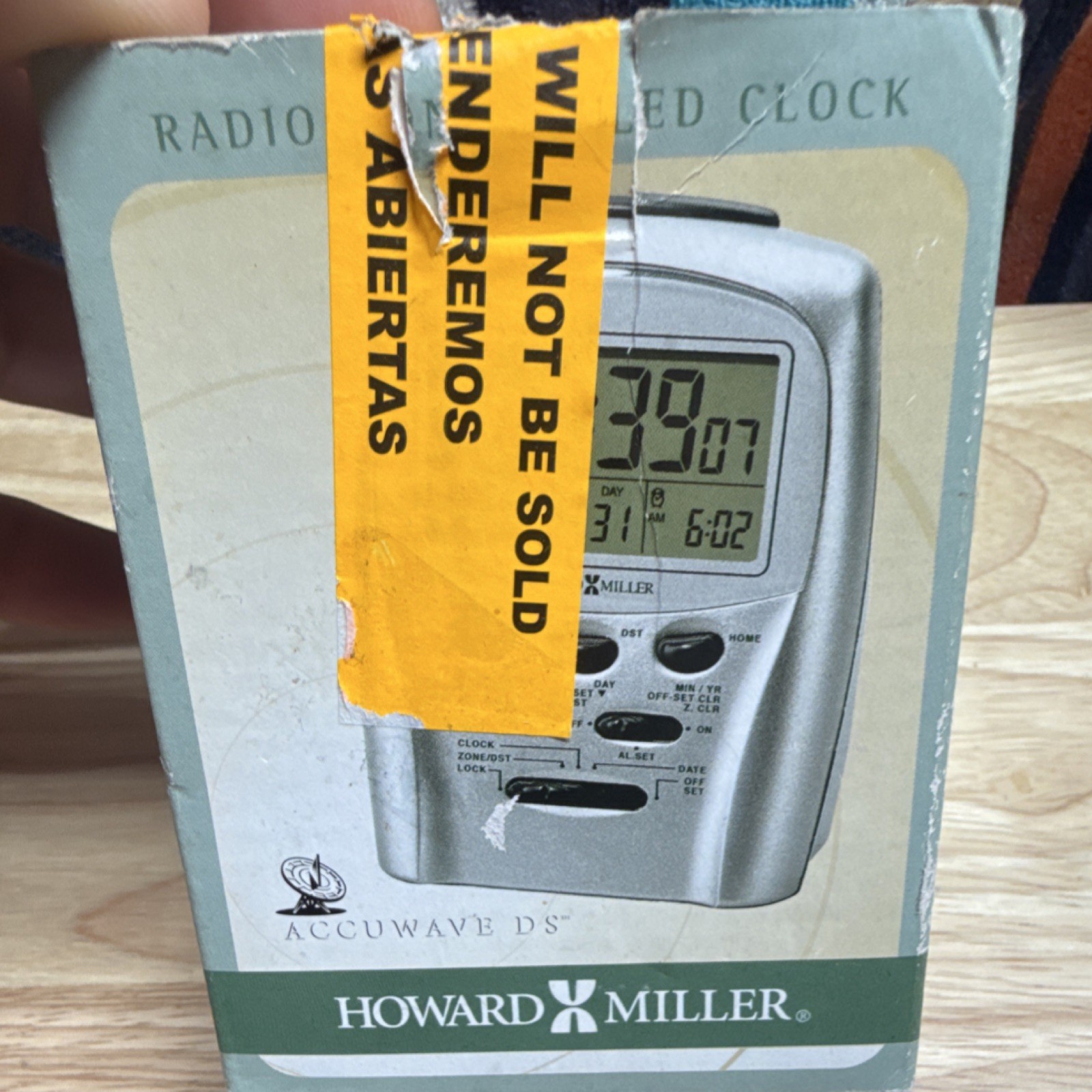 Howard Miller Accuwave DS Radio Controlled Silver Desk Clock 645 506 Alarm photo Howard Miller Accuwave DS Radio Controlled Silver Desk Clock 645 506 Alarm featured image