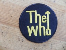 The Who embroidered iron/sew on patch
