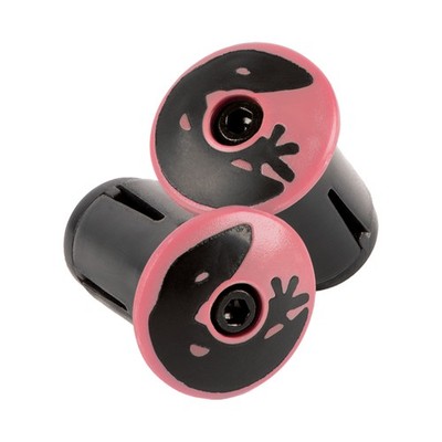LIZARD SKINS PLUGS156 - DSP Bar Tape Plugs - Neon Pink