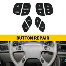 Steering Wheel Button Switch Repair Sticker Fit 2003-2006 Gmc Yukon Escalade Steering Wheel Button Switch Repair Sticker Fit 2003-2006 Gmc Yukon Escalade