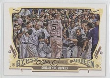 2015 Topps Gypsy Queen Walk-Off Winners Carlos Gonzalez #GWO-18 0y3