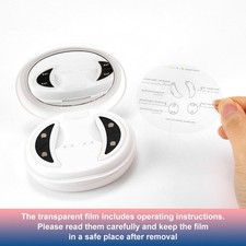 Led Red Light Eye Care Therapy Pulse Massager With Gel Patch For Eyes Treatment