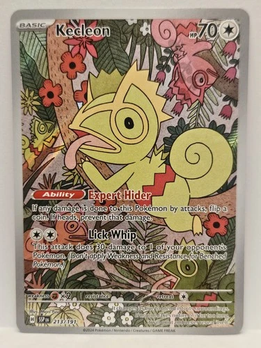 Kecleon Illustration Rare SV08: Surging Sparks SSP 213/191 NM