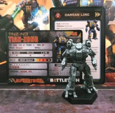 Battletech Tian-Zong Mech McCarrons Armored Cavalry Assault Lance Miniature