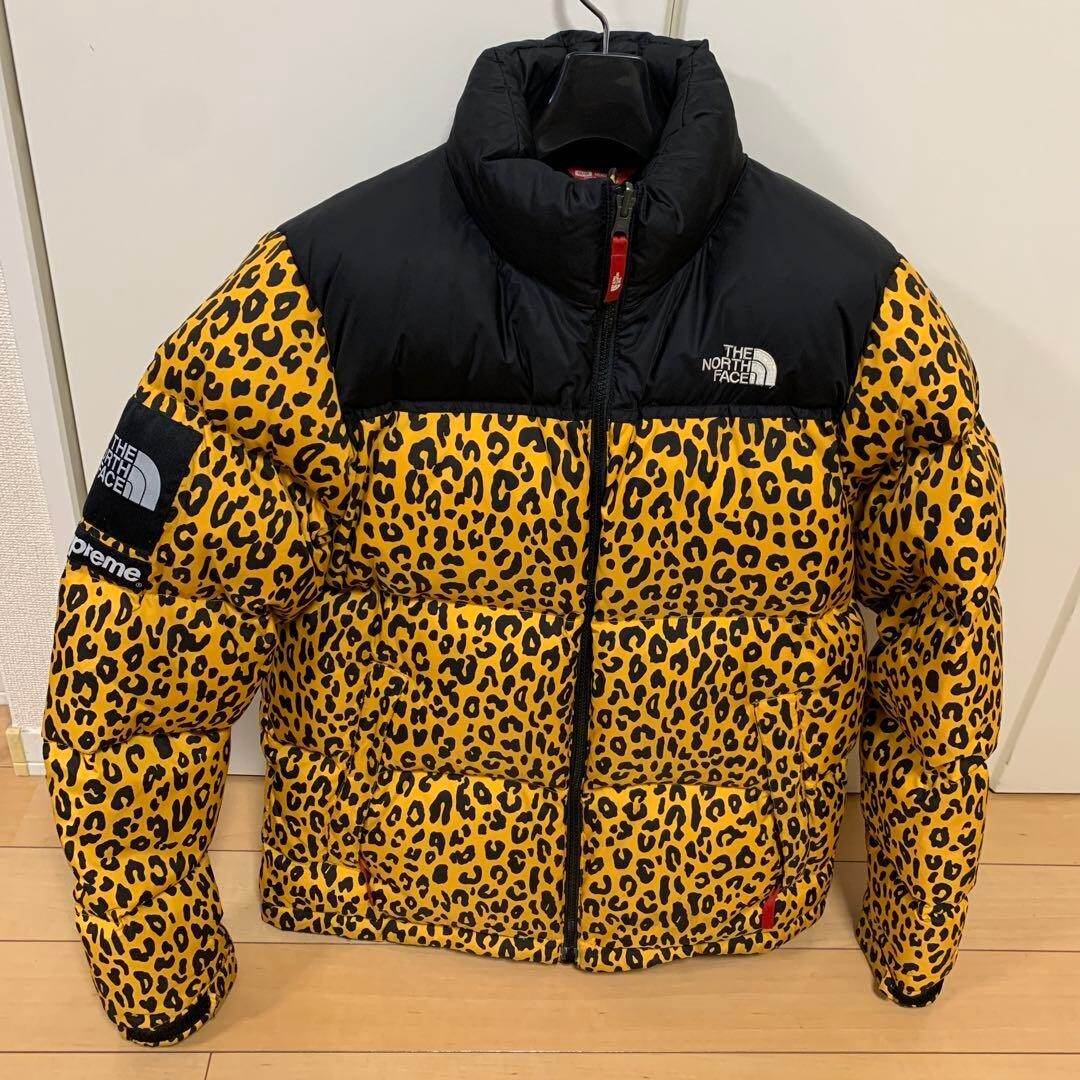 Supreme x The north face 2011aw Leopard down jacket Yellow Supreme x The north face 2011aw Leopard down jacket Yellow