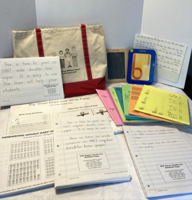 BIG Lot Handwriting Without Tears Teacher Guides, Student Practice
