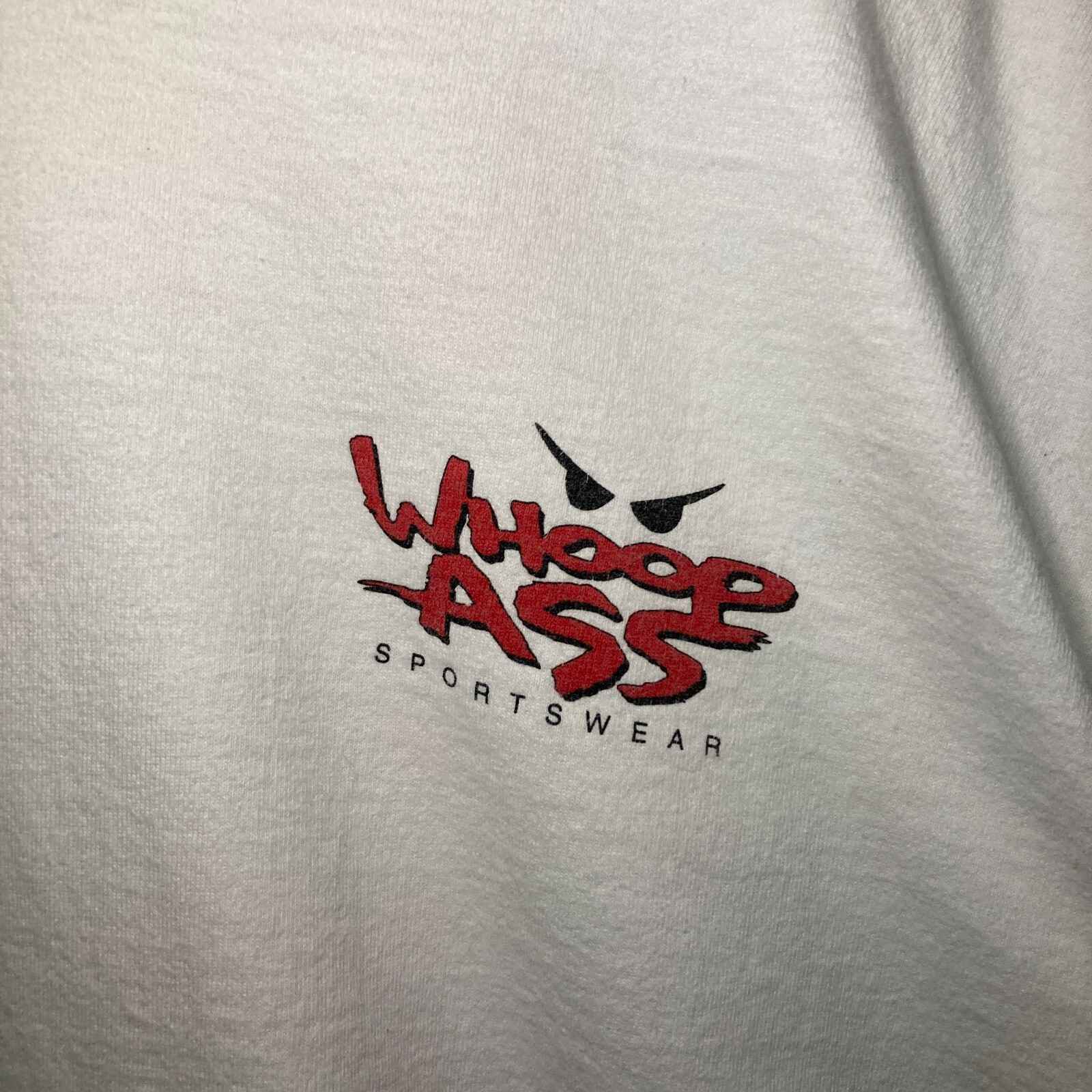 Vtg 90s Whoop Ass Sportswear Outhouse Udamon Ugly Stick Shirt Men XL Graphic Tee