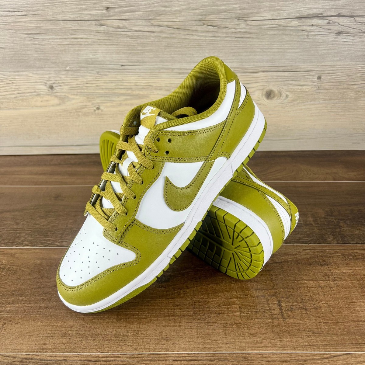 Nike Dunk Low Pacific Moss Mens Size 11 White DV0833 105 | eBay