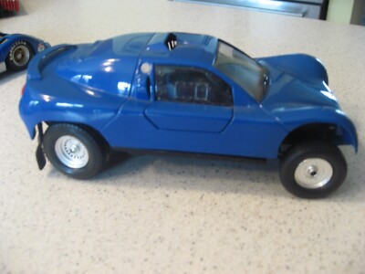 Bburago 2000 Renault Megane Schlesser Diecast Blue Car Buggy 1:26 Scale