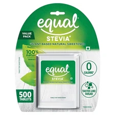 Equal® Stevia - Plant-Based Natural Sweetener - 100% Natural - 500 Tablets