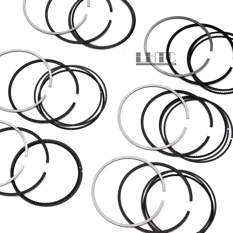 6x Piston Rings Set STD For BMW 325i 530i 730i X3 Z4 E46 E60 E65 M54 2.5 3.0 - Image 2 of 3