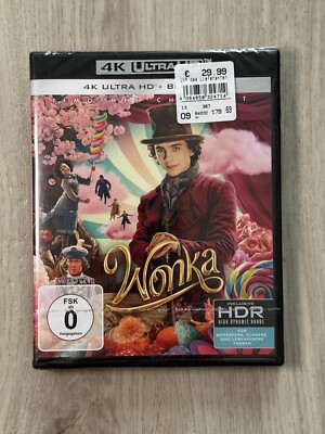 Wonka (Timothee Chalamet) 4K Ultra HD + Blu-ray NEU OVP
