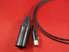 MOGAMI 2697 TINY XLR FEMALE (TA3F) | NEUTRIK XLR MALE CABLE.