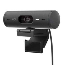 Logitech Brio 500 Full HD Webcam with HDR  Privacy Cover - Graphite VG 