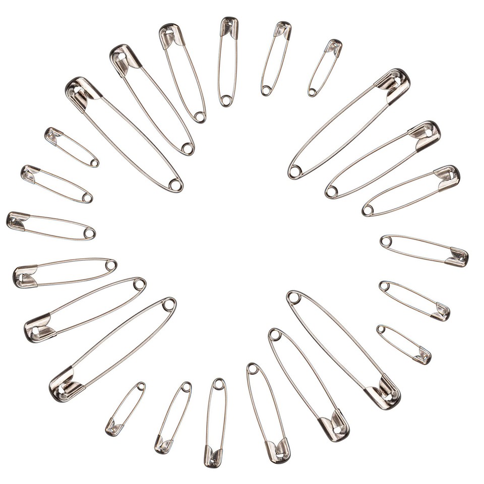 Baby Diaper Pins Nappy Pins Safety Pins Snap Fasteners Lock Coloured ...