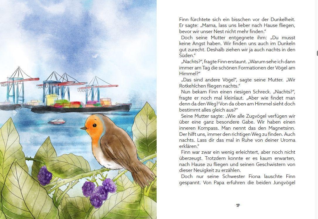 Thumbnail - Finn Fliegt Nach Italien Anja Carola Stiebeling Buch Deutsch 2021