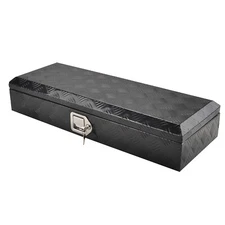 35"x12.75"x6.4" Aluminum Pickup Truck Bed Tool Box Underbody Storage w/ Lock&Key