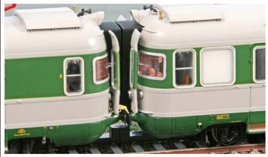 Set Locomotives électriques FS Ale 601 "Il Rapido D'Italia" - ACME échelle H0 1:87 - Neuf