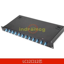 Fiber Optic Terminal Box 12 core LC with adapter pigtail 12 Ports Patch Panel